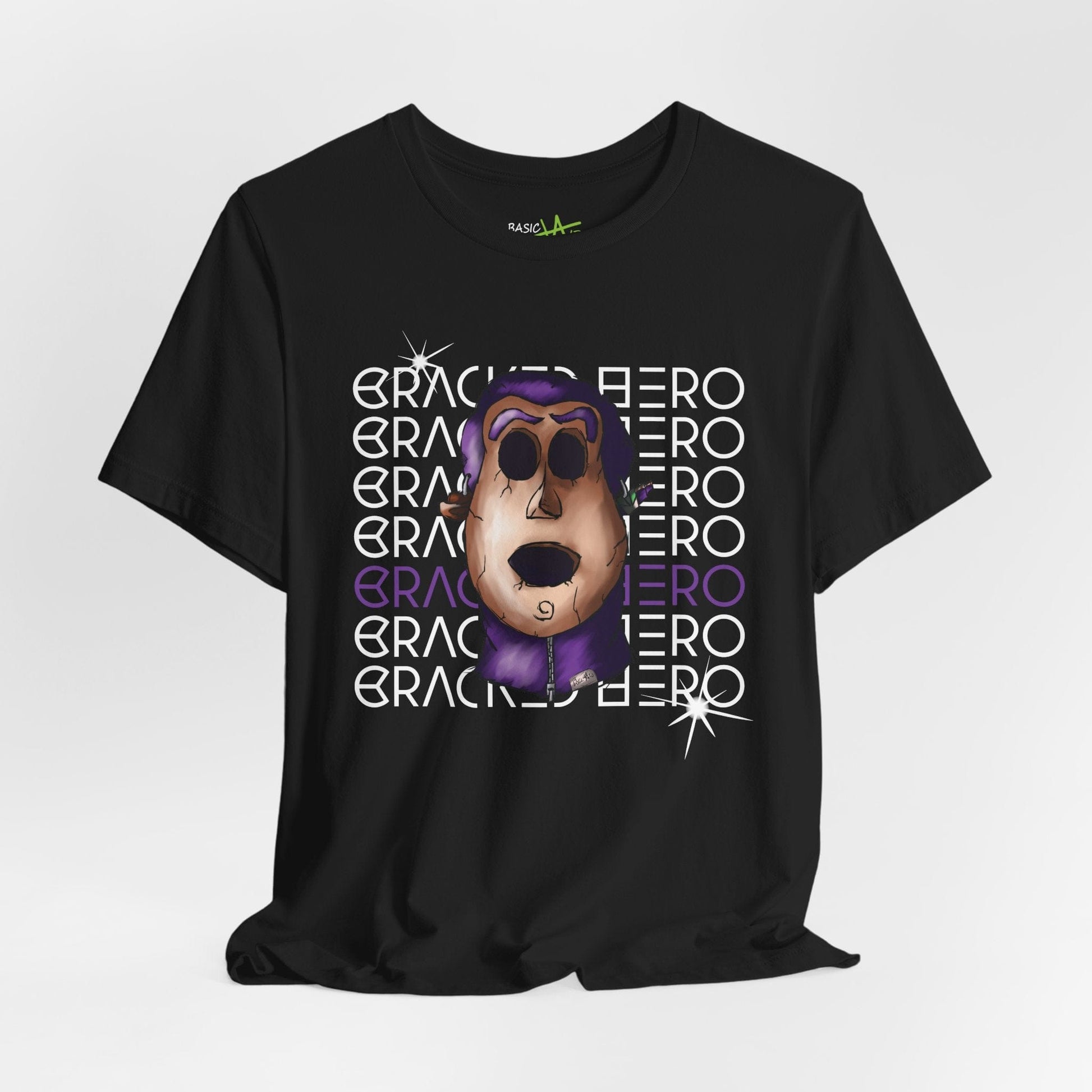 Cracked Hero Name Tee