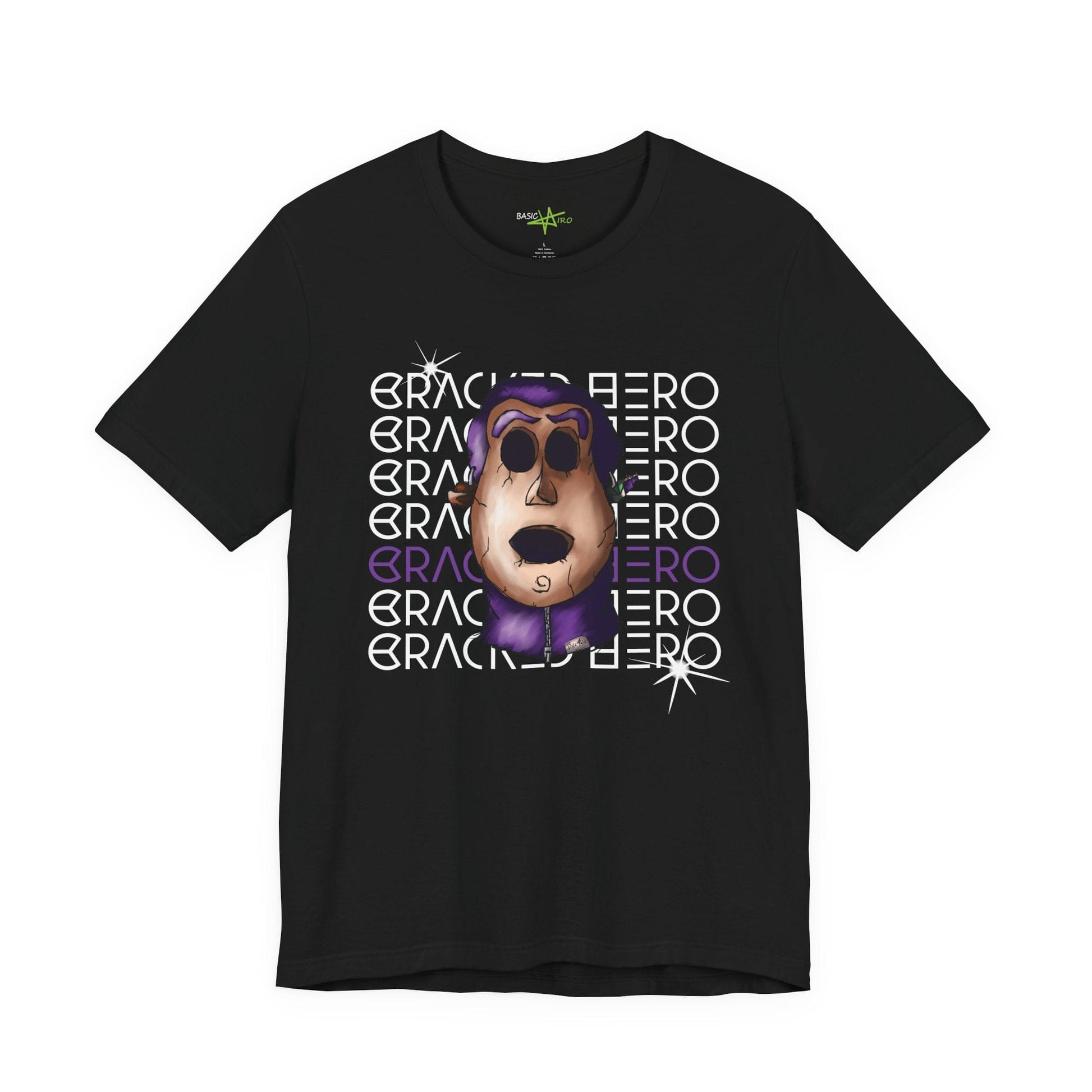 Cracked Hero Name Tee