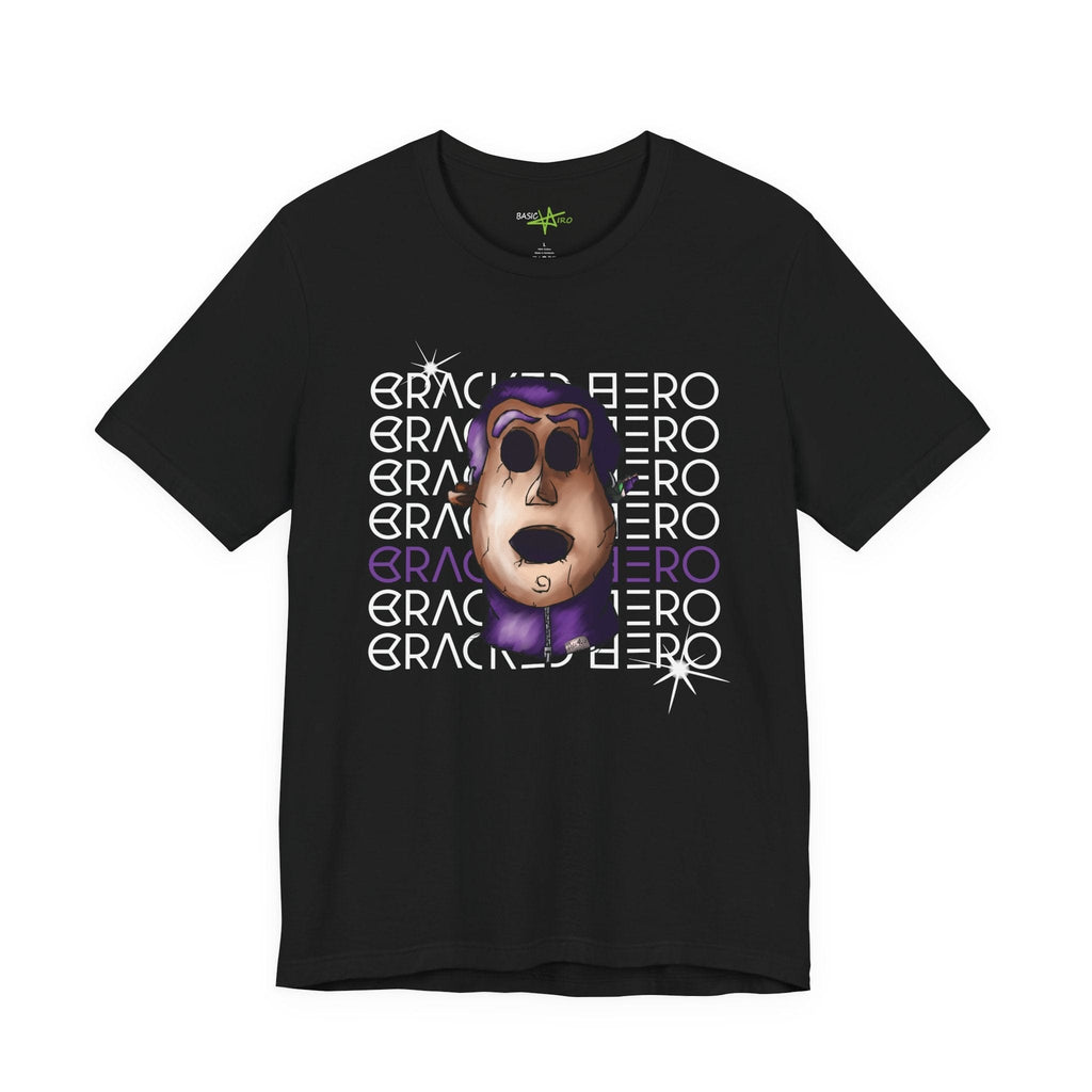 Cracked Hero Name Tee