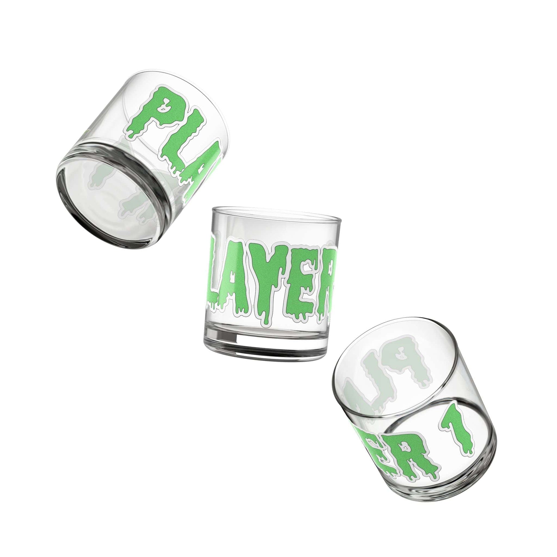 Player 1 Rocks Glass, 10oz